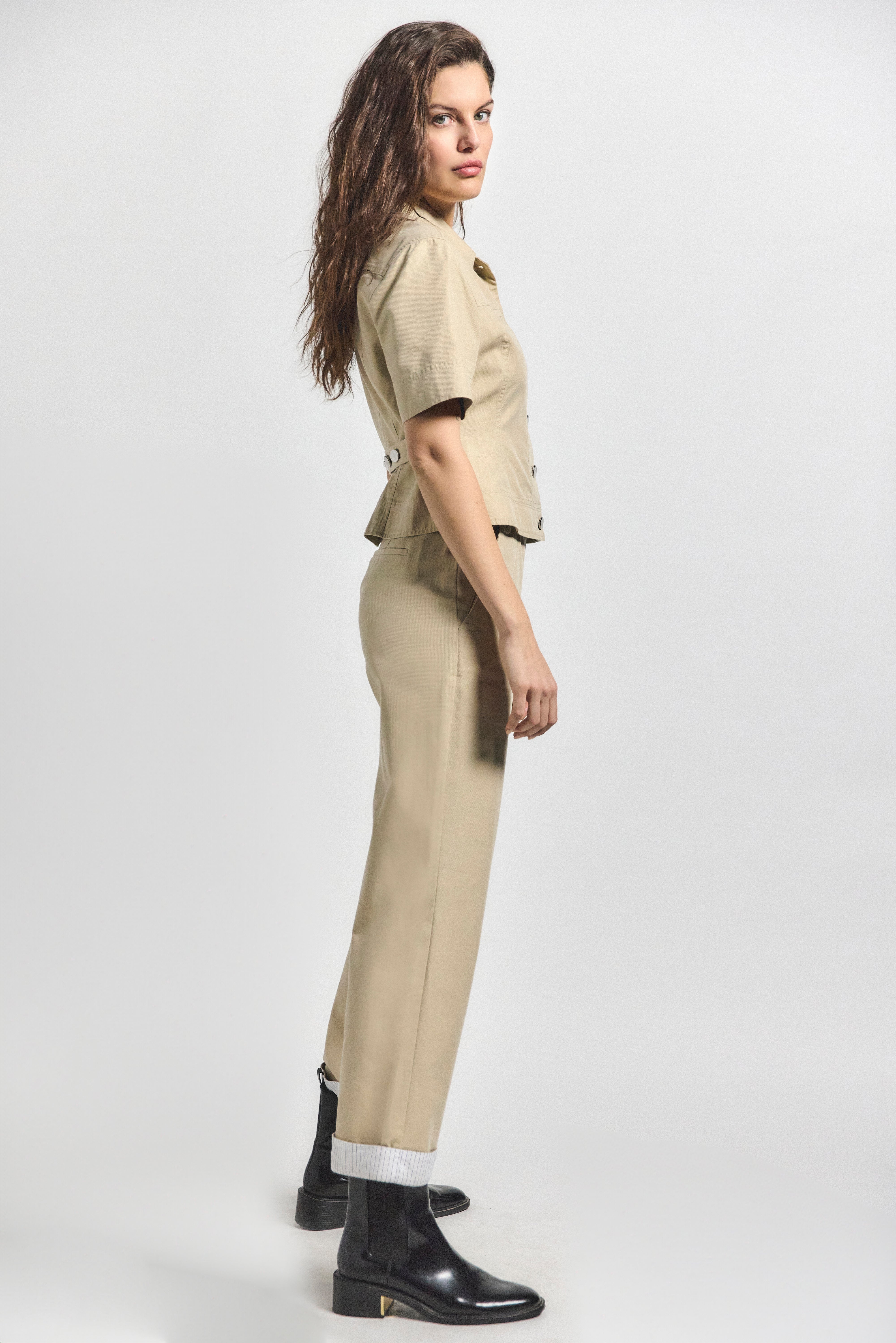 VERITA COMBO CUFFED PANT - 3