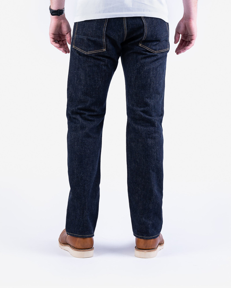 21OZ SELVEDGE DENIM DOUBLE KNEE ENGINEER PANTS - INDIGO 4