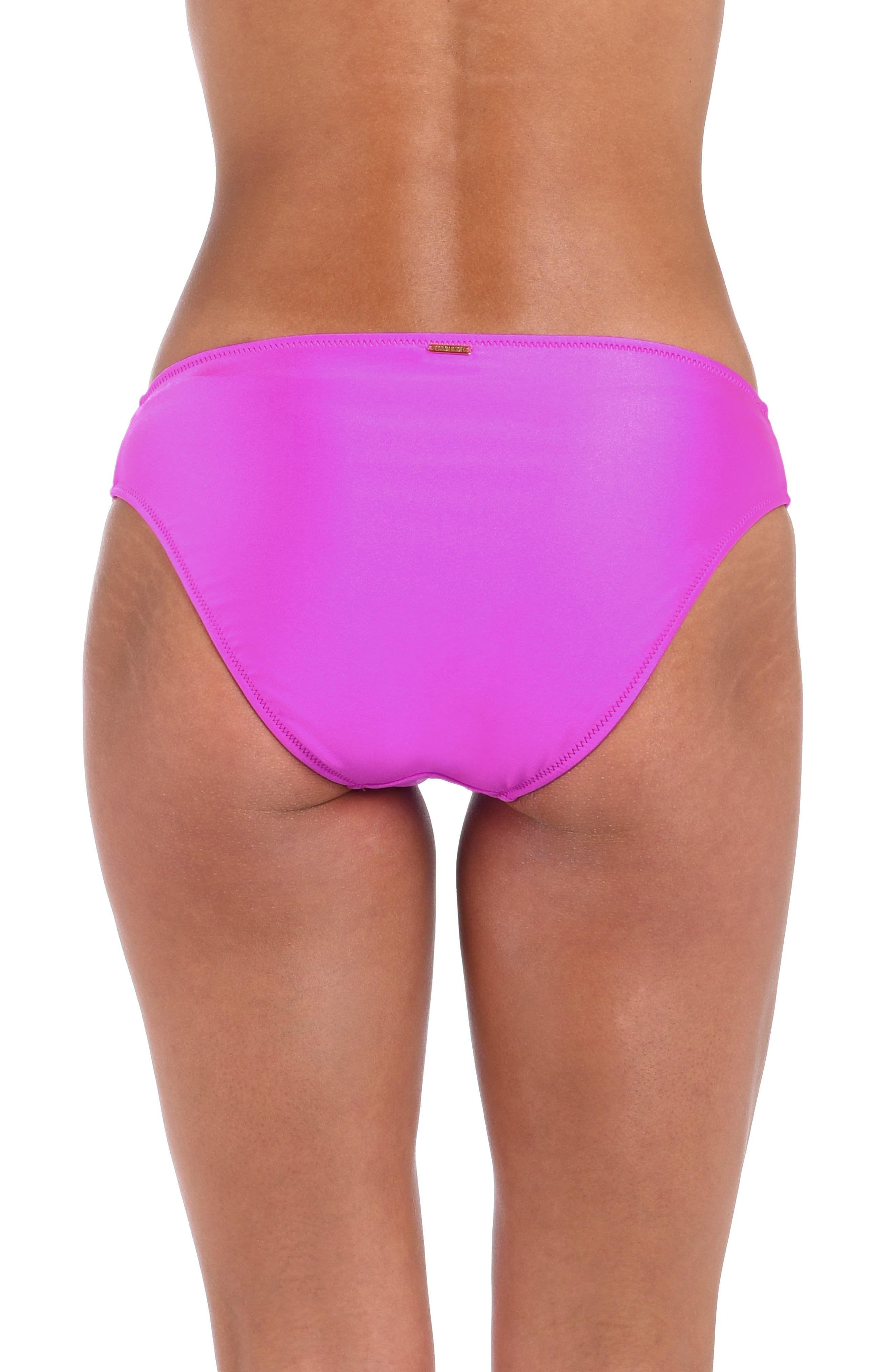 L'AGENCE Nicole Classic Bikini Bottoms in Orchid at Nordstrom - 2