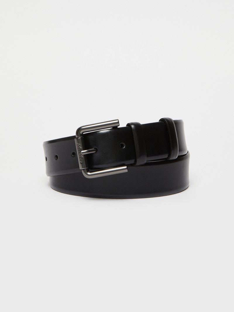 WETLEATHER35 Buffed leather belt - 1