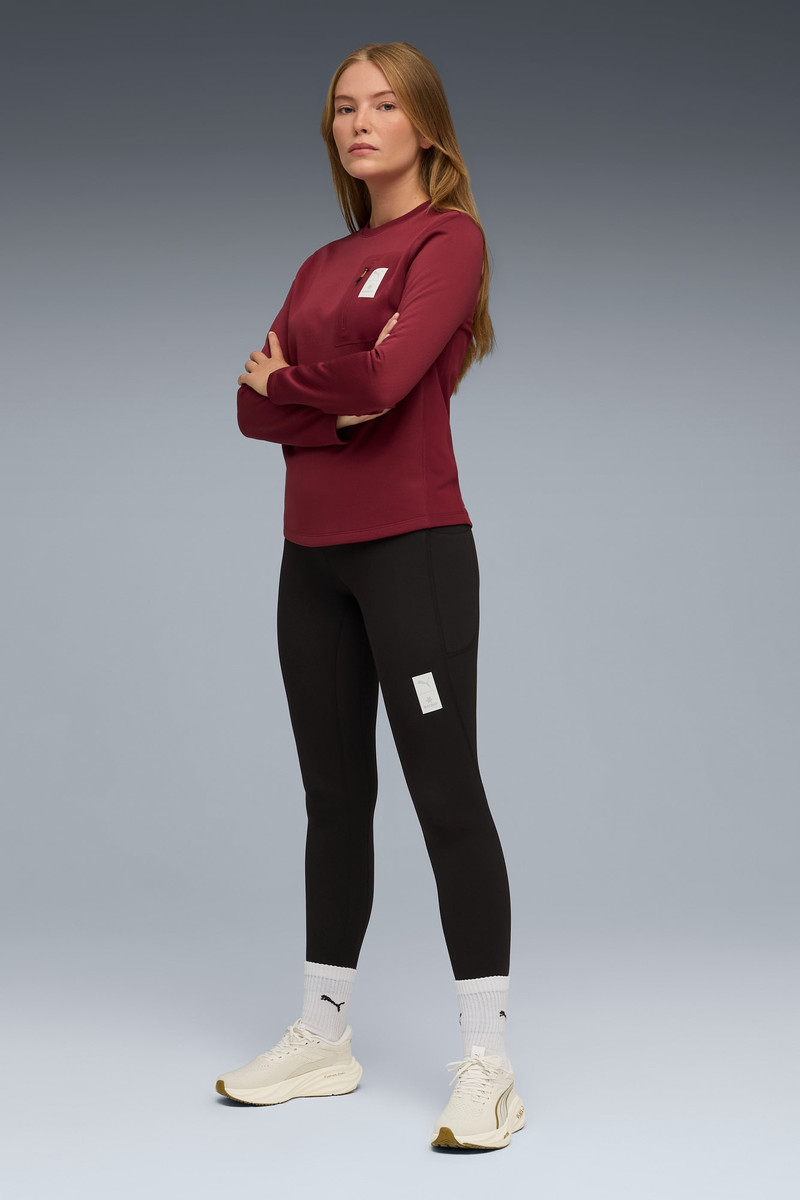 PUMA x SAYSKY Women's Moisture Wicking Running Sweatshirt 5