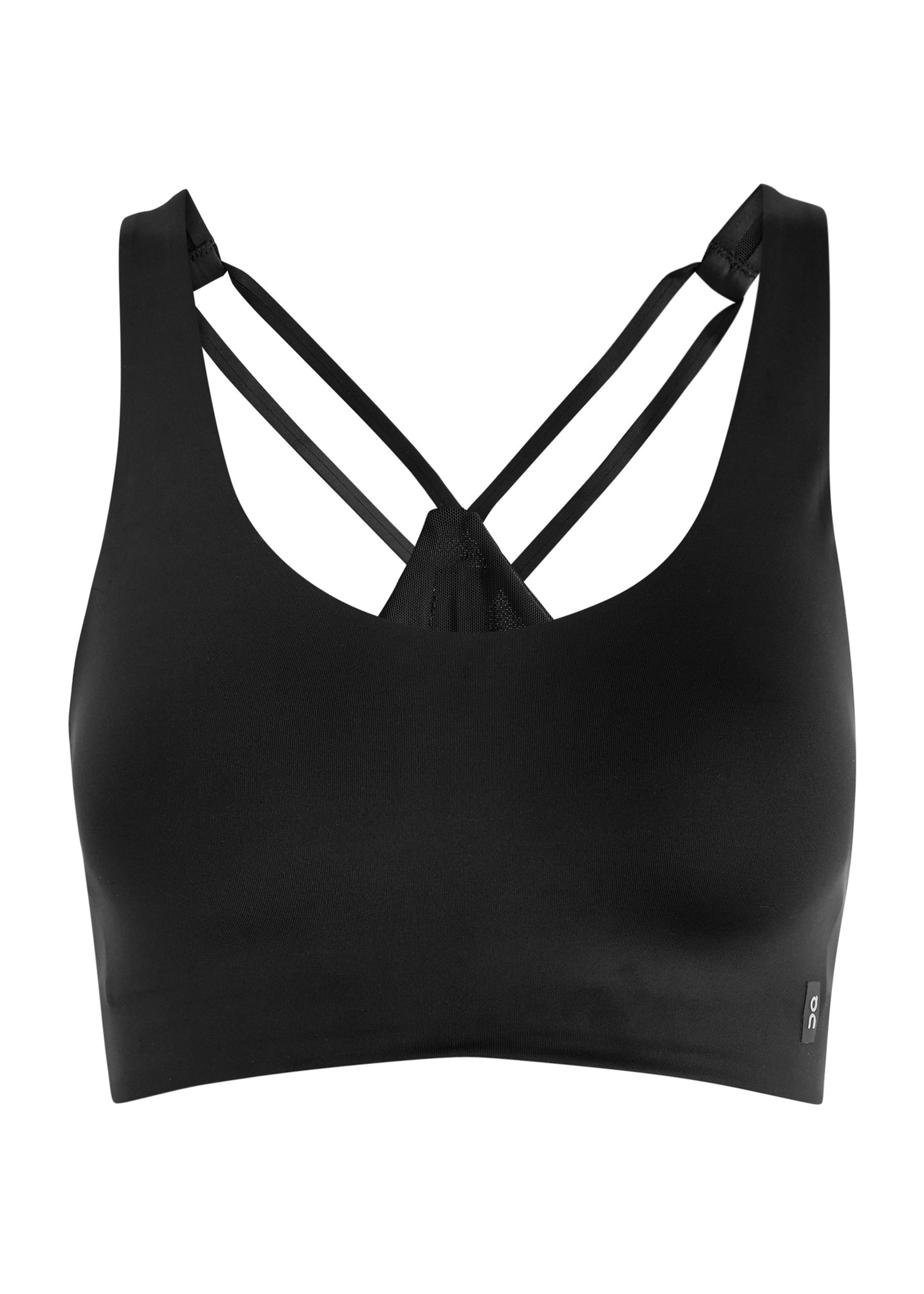 Active padded stretch-jersey bra top - 1