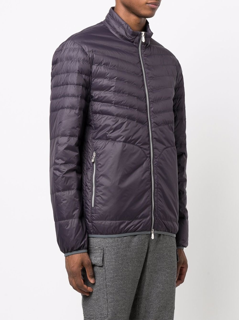 quilted down jacket - 3