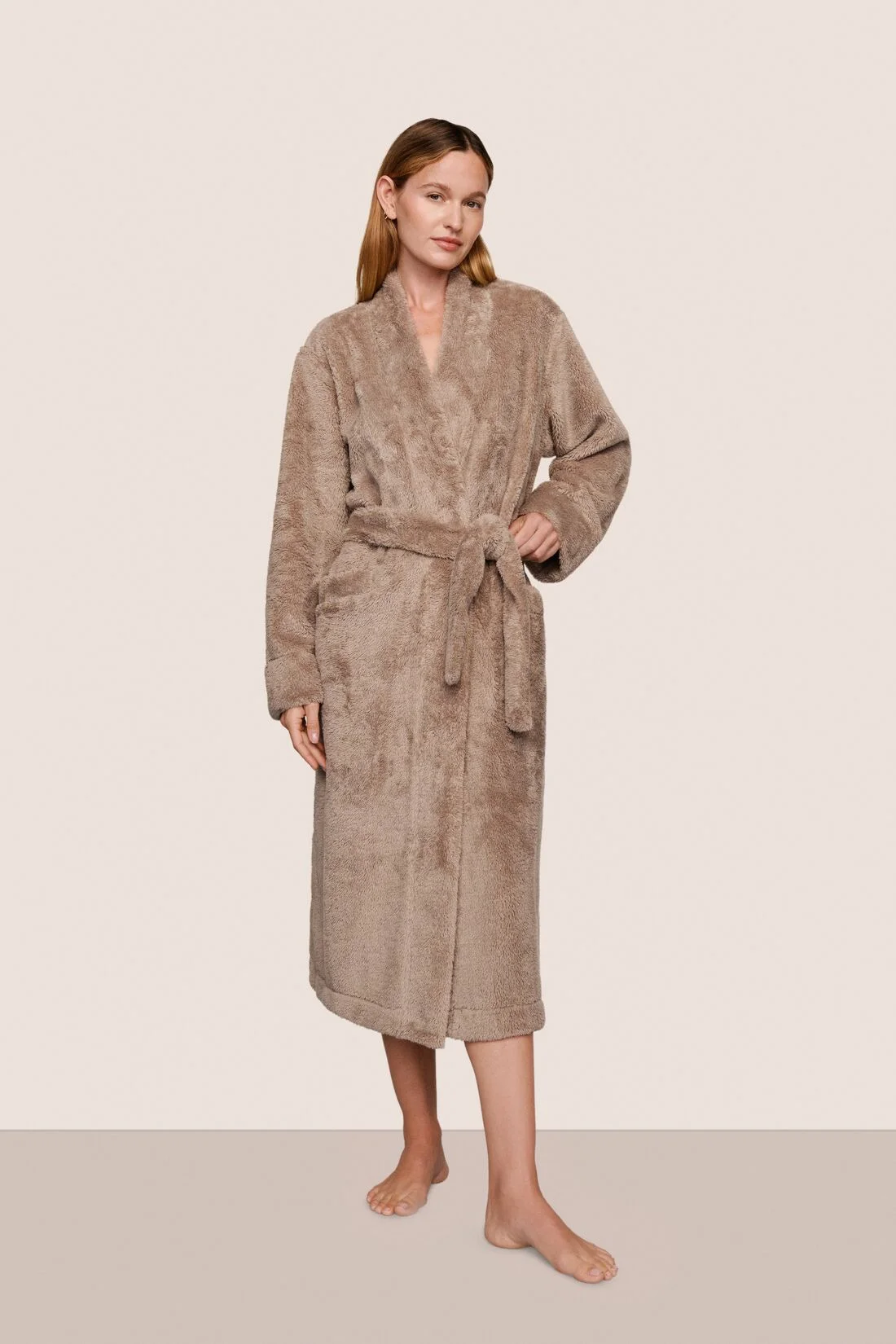 Renew Plush Long Robe - 1