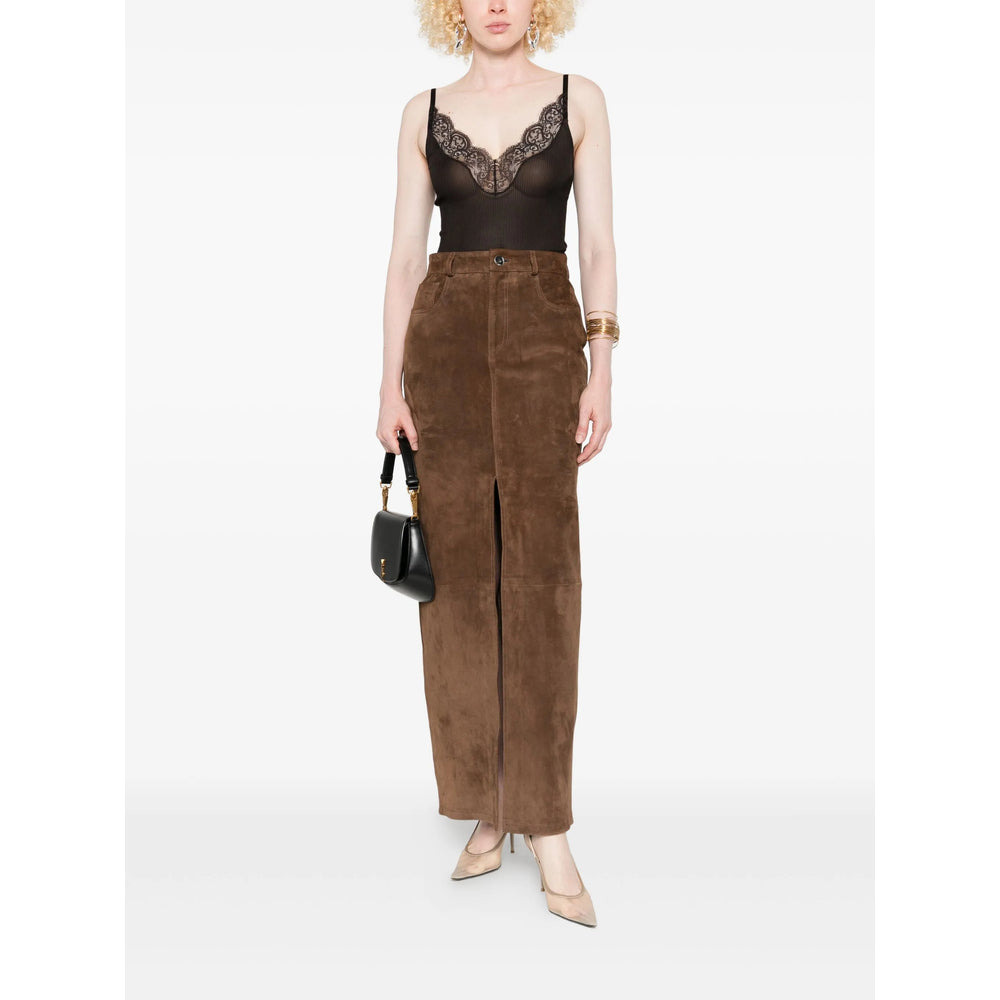 Saint Laurent Black Tops - Vests & Tank Tops Women - 3
