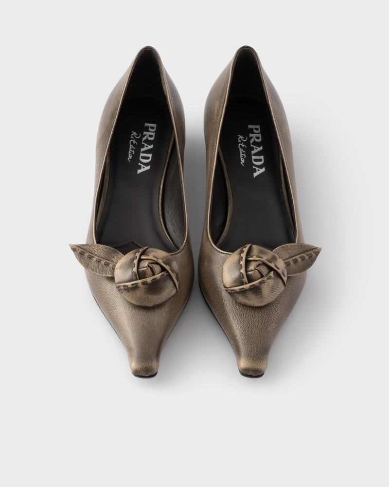 Leather ballerinas 3