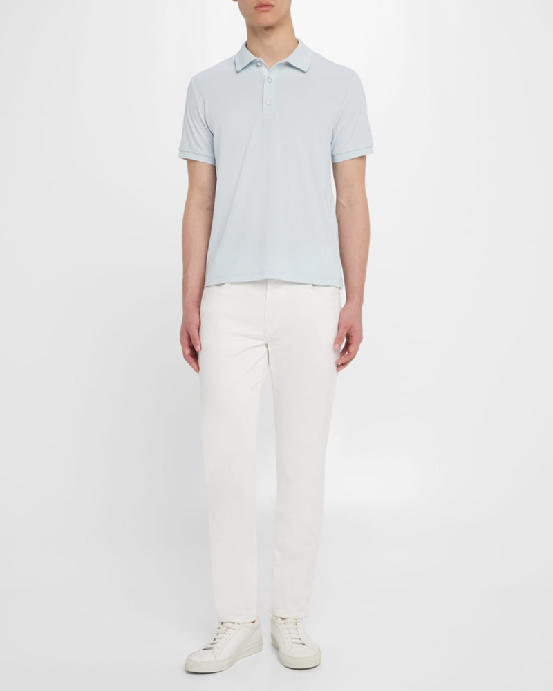 rag & bone Men's Tech Stretch Pique Polo Shirt outlook
