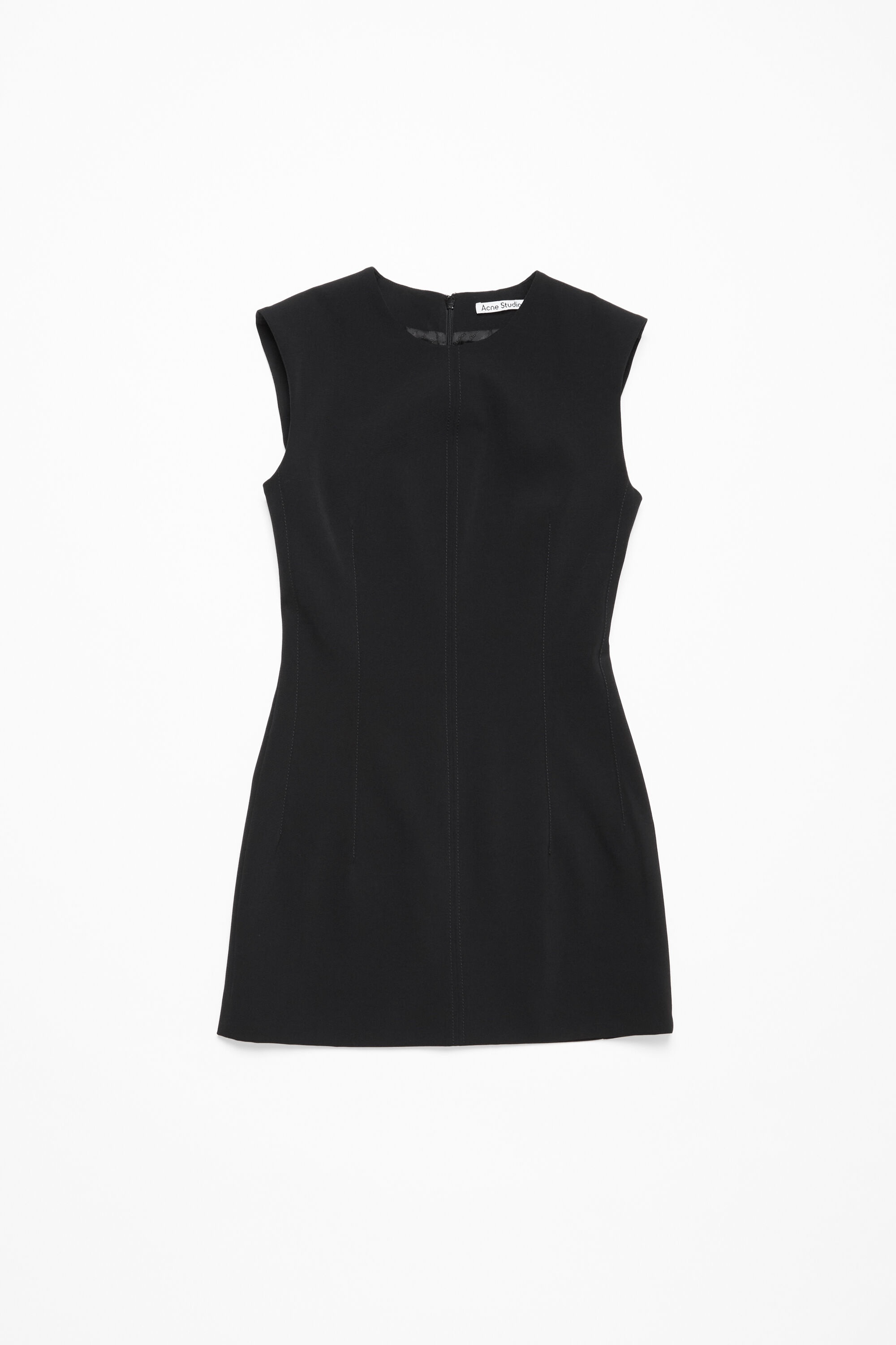 Short sleeve sleeve dress - Black - 7