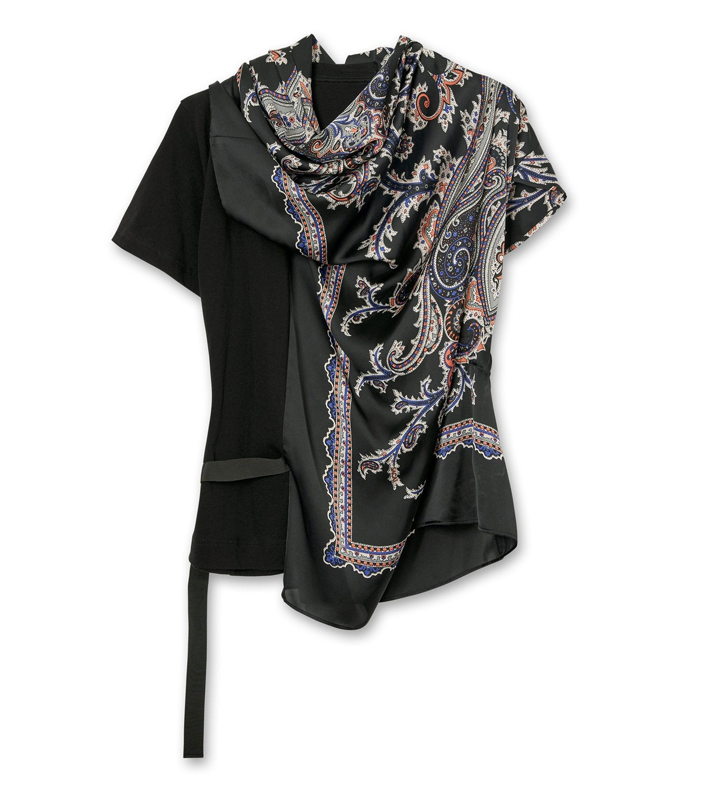 Paisley Print x Cotton Jersey T - 1