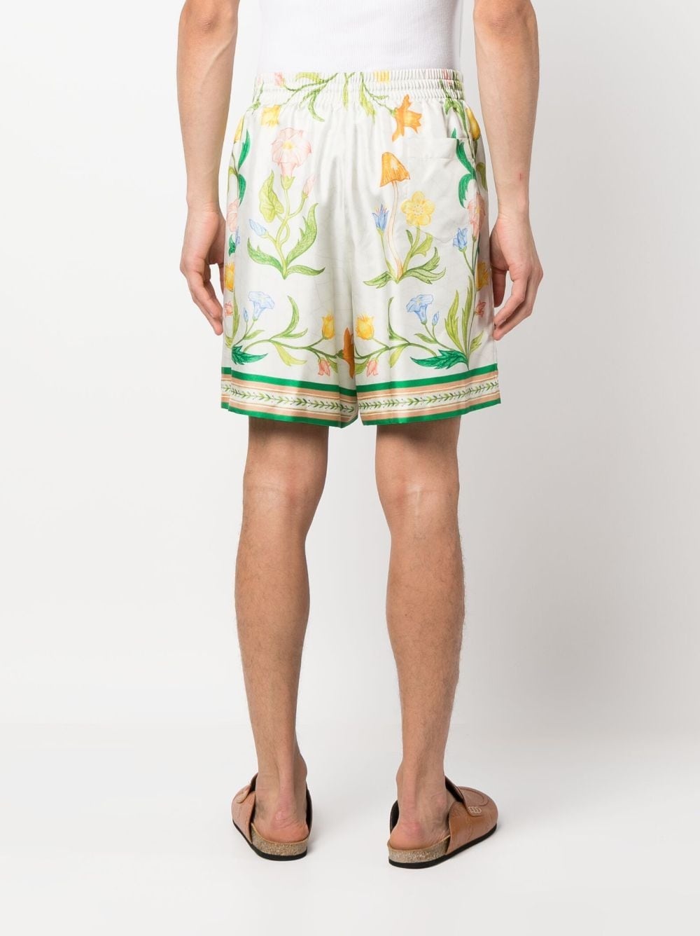 L'Arche de Fleurie silk shorts - 4