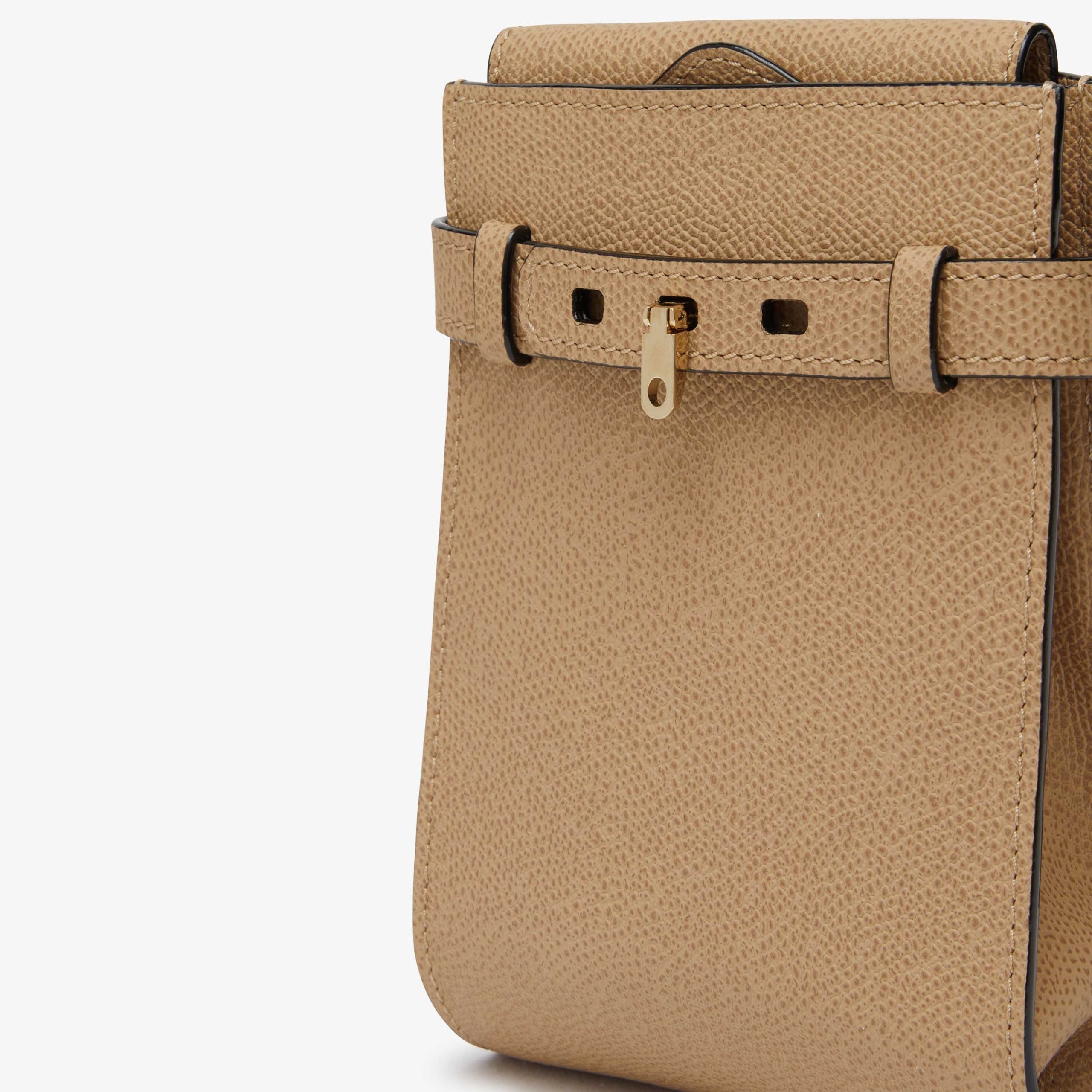 Valextra – Brera B Slim Crossbody Bag – Beige Cachemire - 4