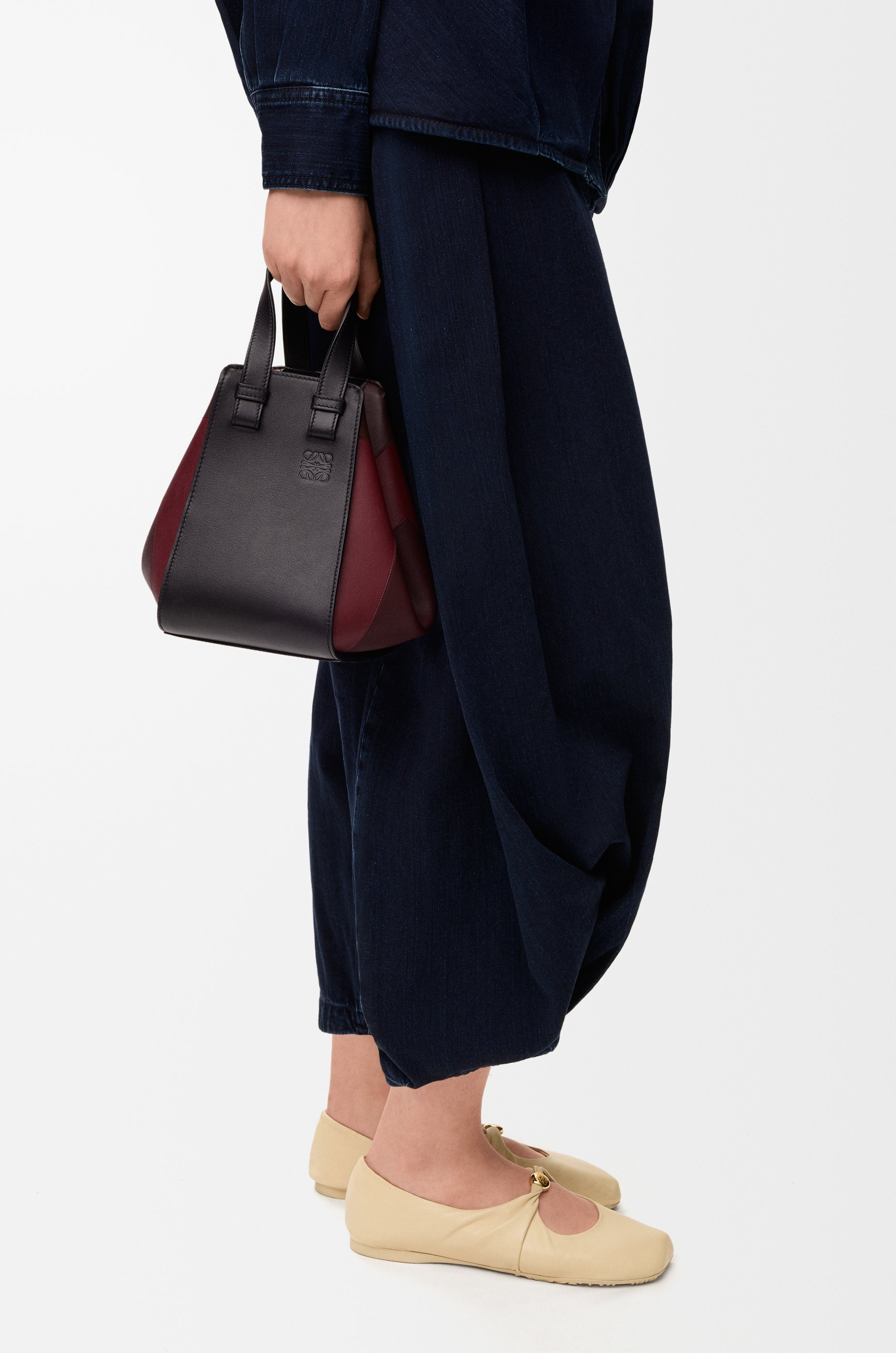 Compact Hammock bag in nappa calfskin - 3