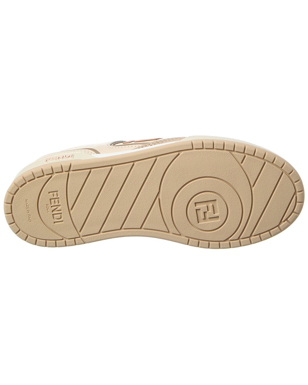 FENDI Match Leather & Suede Sneaker - 4