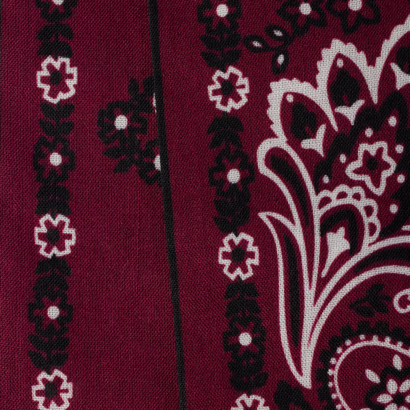 Miu Miu Printed poplin scarf outlook