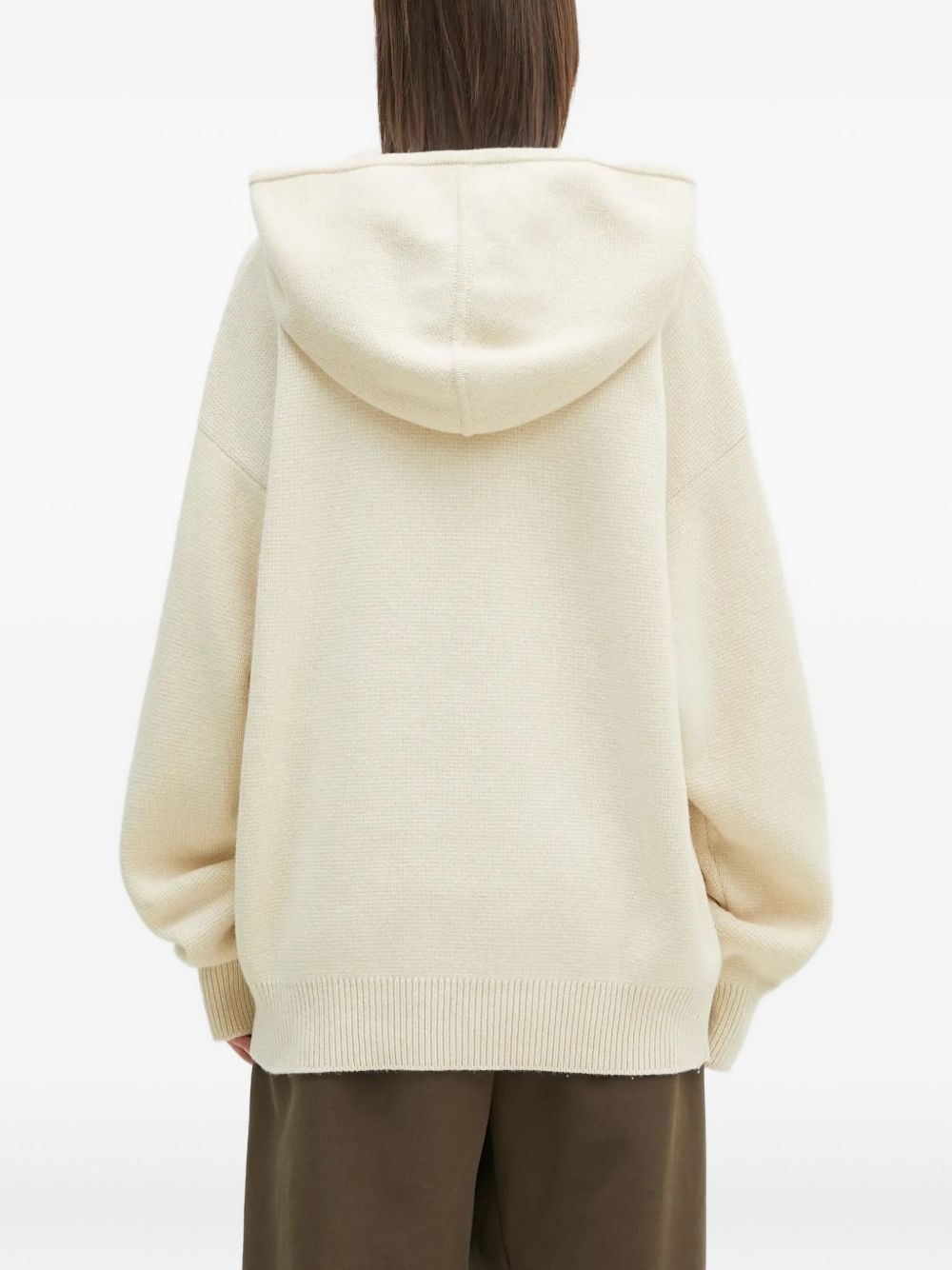 balloon-sleeve hoodie - 3