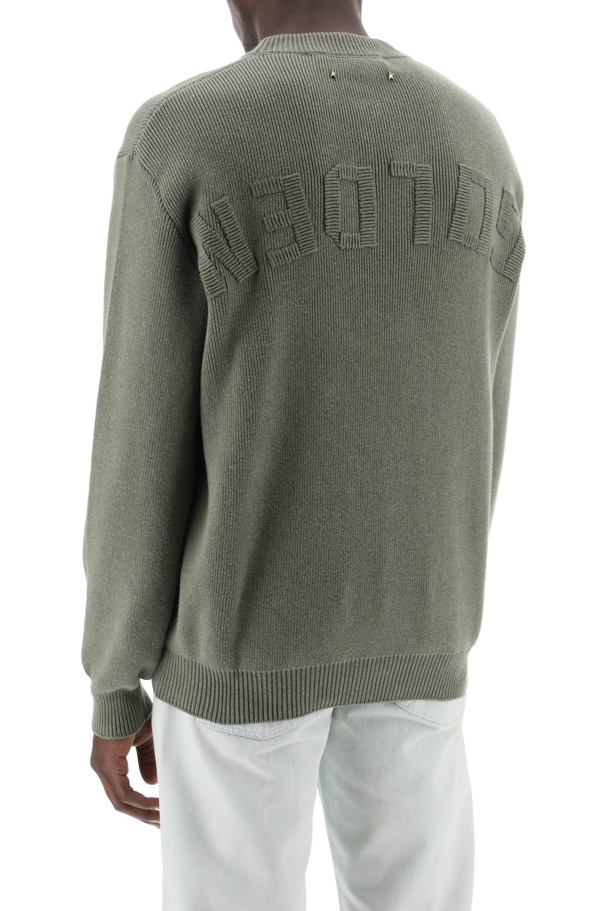 Golden Goose Davis Cotton Rib Sweater Men - 3