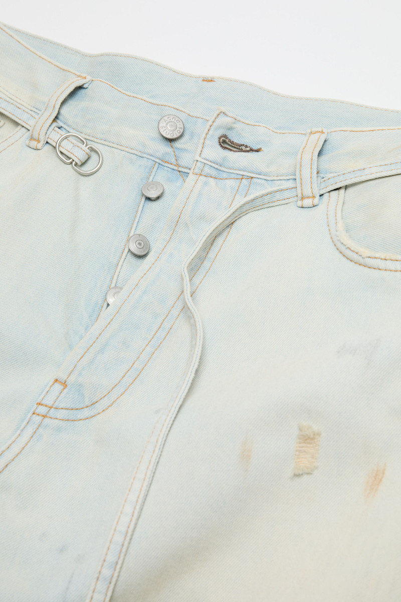 Loose fit jeans - 1991 Toj - Light blue/white 8