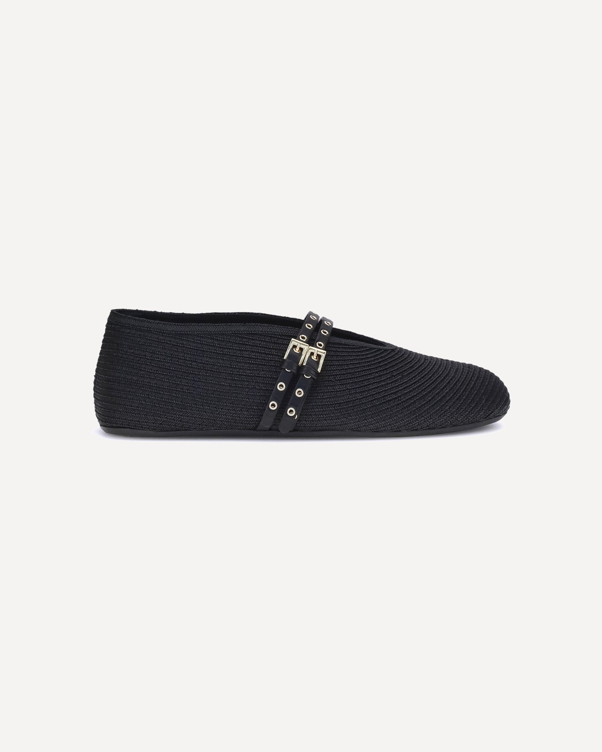 Raffia Ballerinas - 1