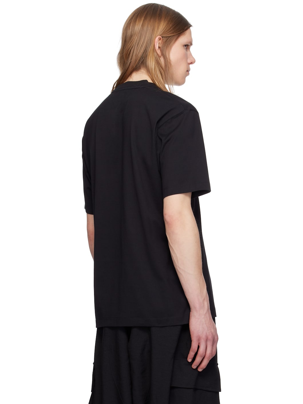 Black Regular Short Sleeve T-shirt - 3