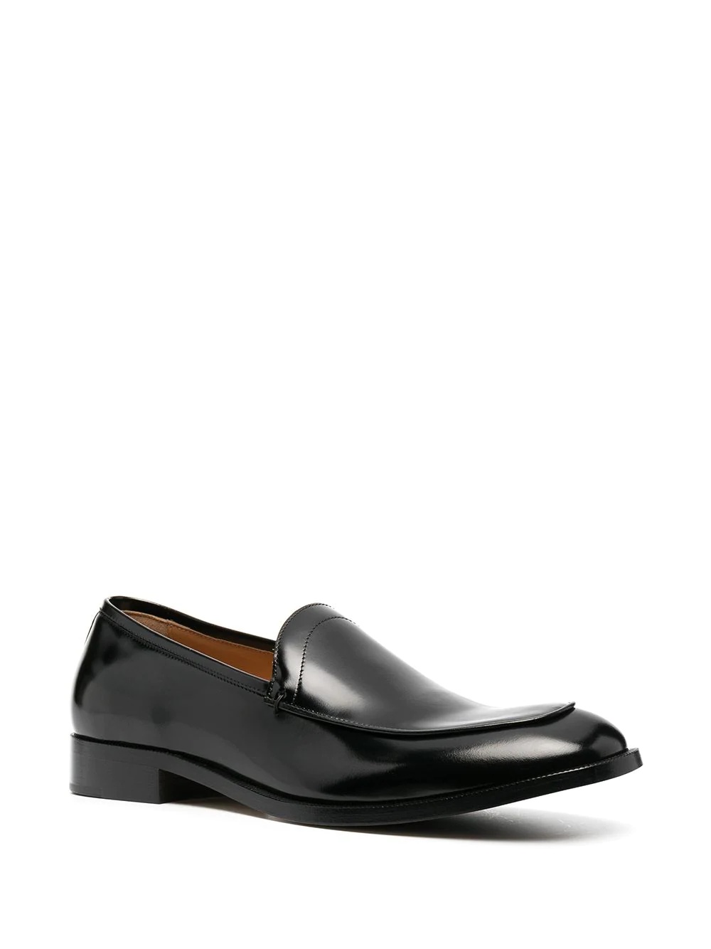 round toe loafers - 2