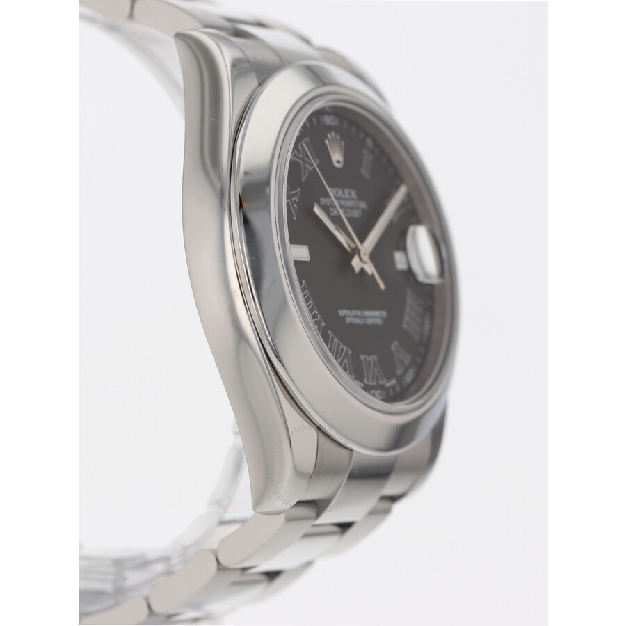 Pre-owned Rolex Datejust II Automatic Chronometer Black Dial Men's Watch 116300 BKRO - 4