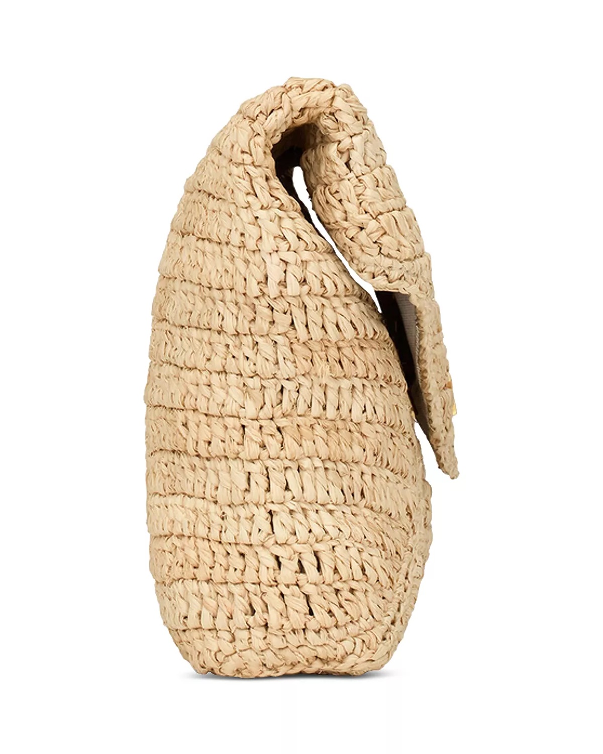 Cassandre Large Envelope Pouch in Raffia - 5