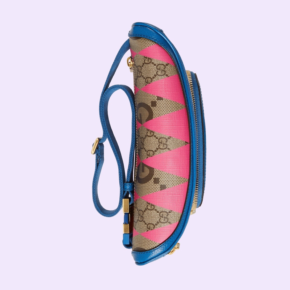 GG rhombus print large belt bag - 8