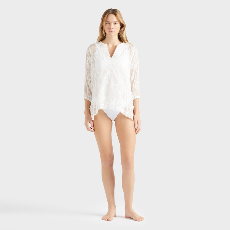Vilebrequin Women Silk Shirt Solid outlook