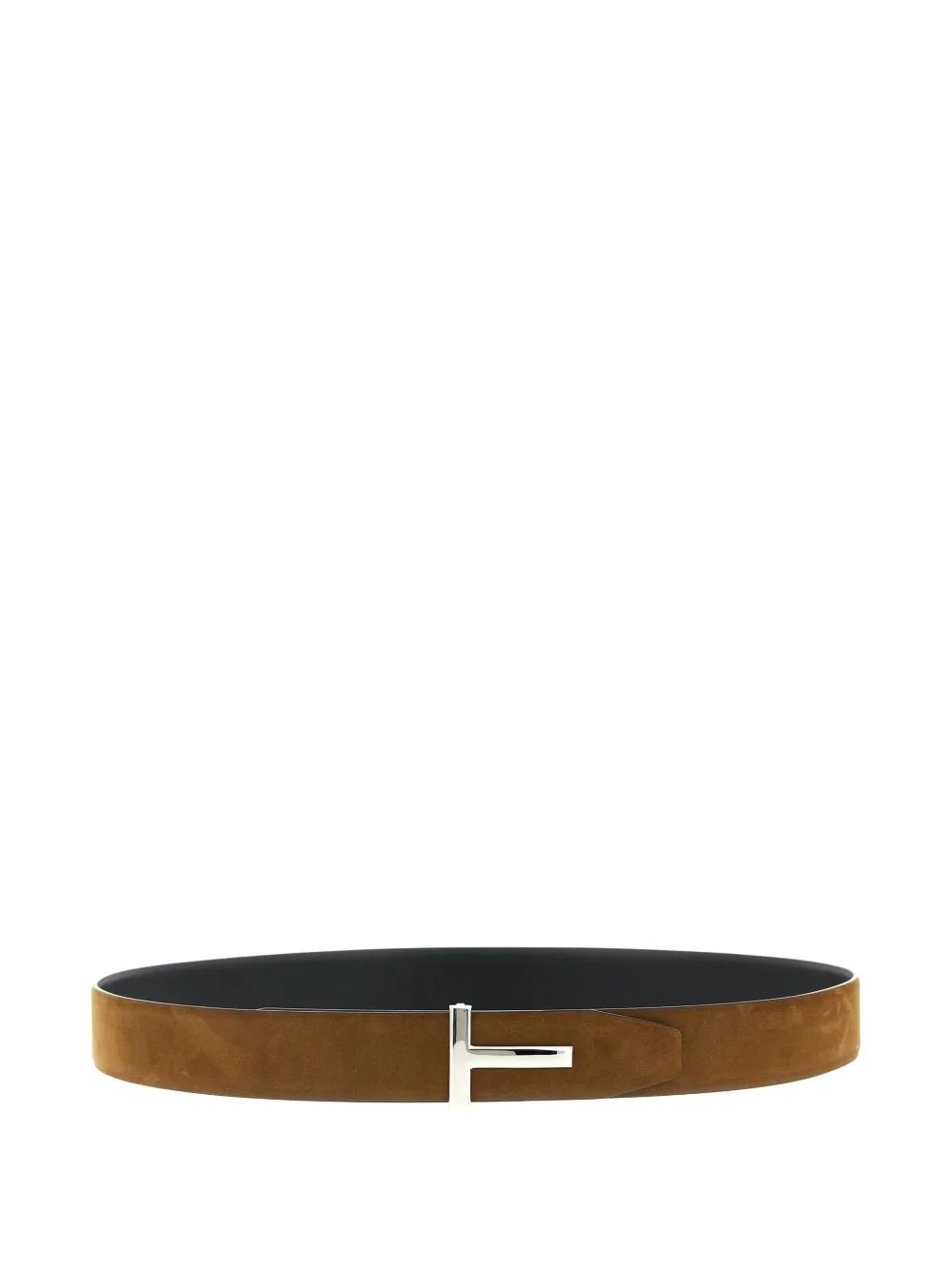 reversible logo buckle belt - 1