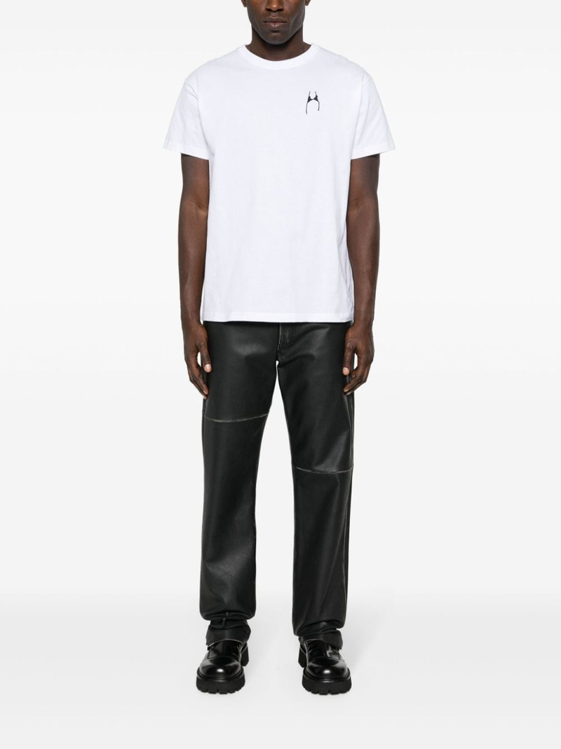 RANDOM IDENTITIES graphic-print cotton T-shirt outlook