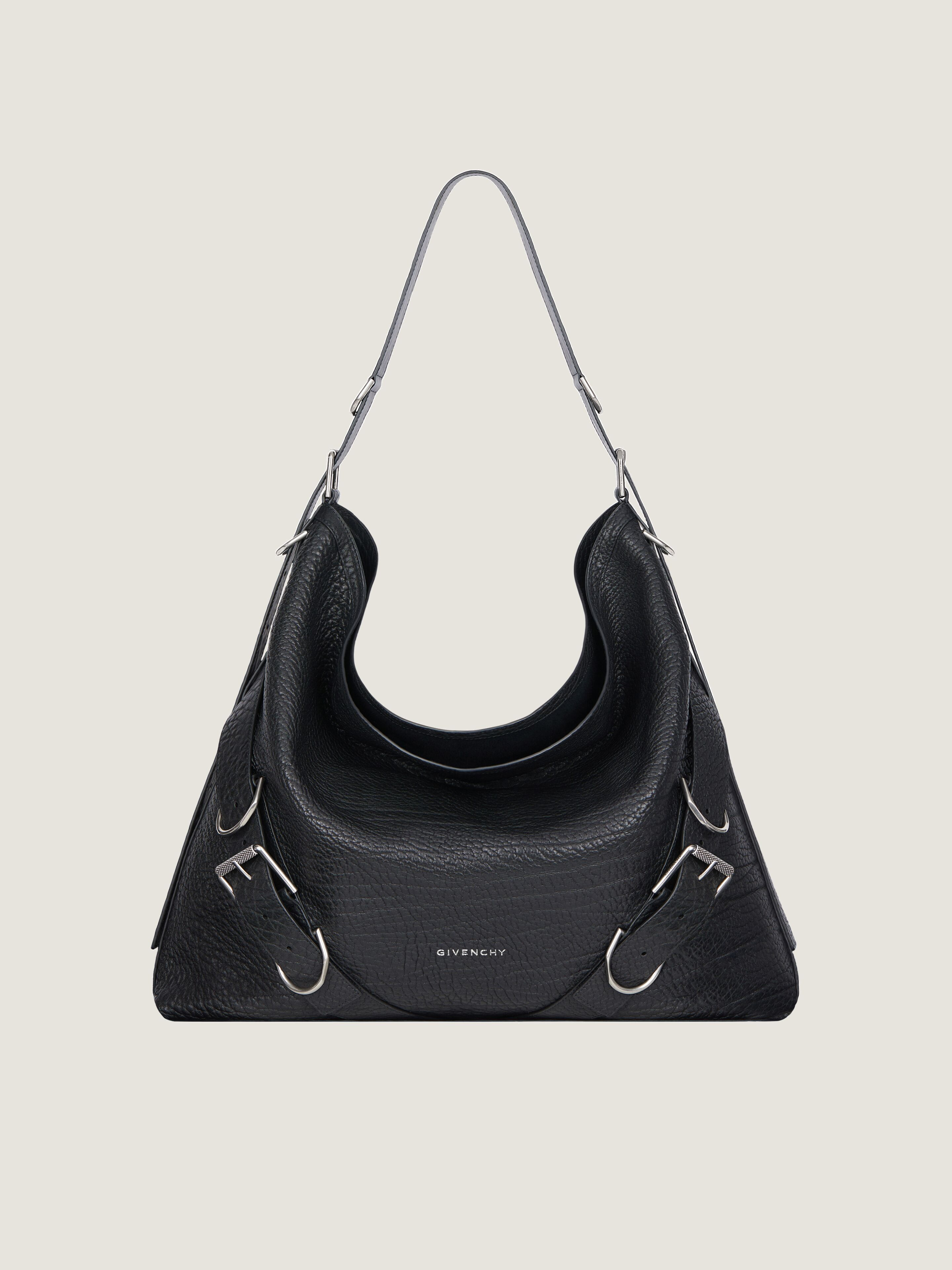 LARGE VOYOU BAG IN GRAINED LEATHER - 1