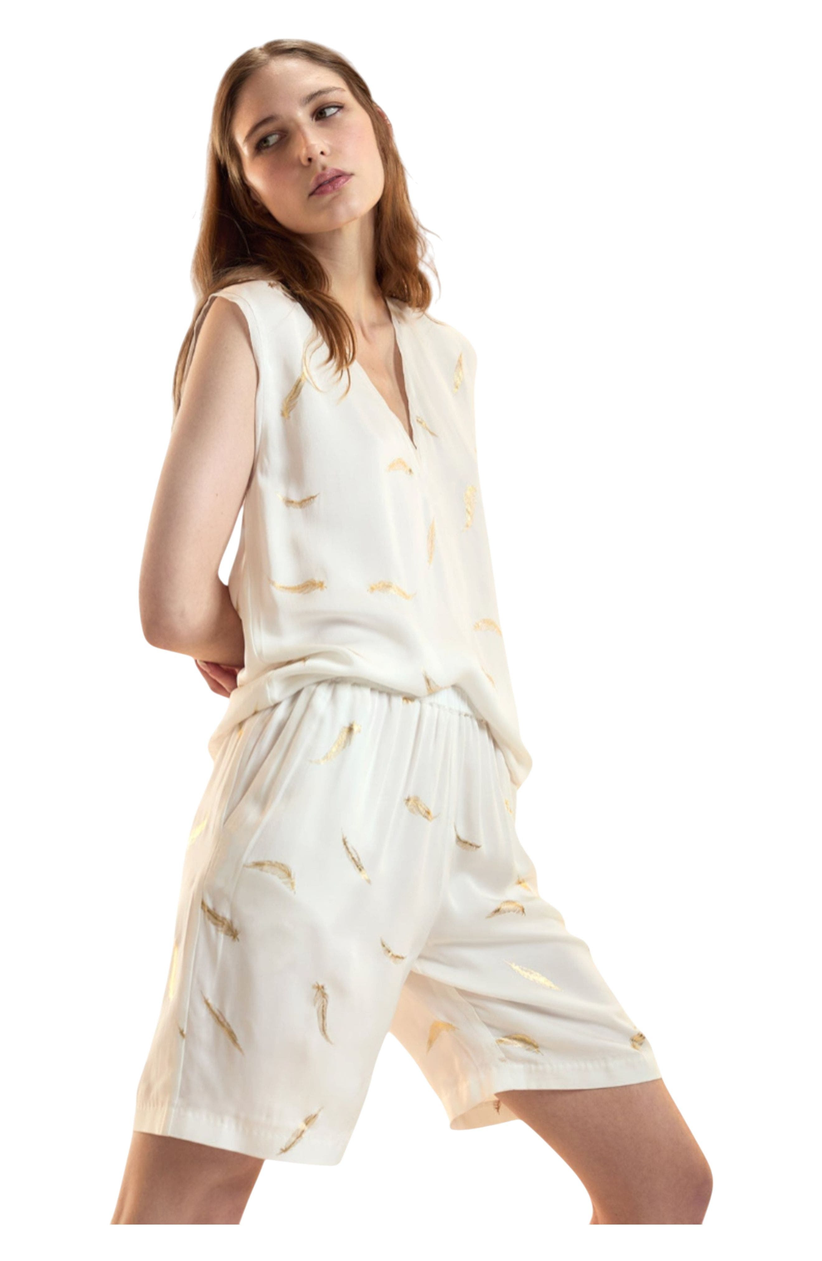 Cynthia Rowley Light as a Feather Top in White at Nordstrom - 2