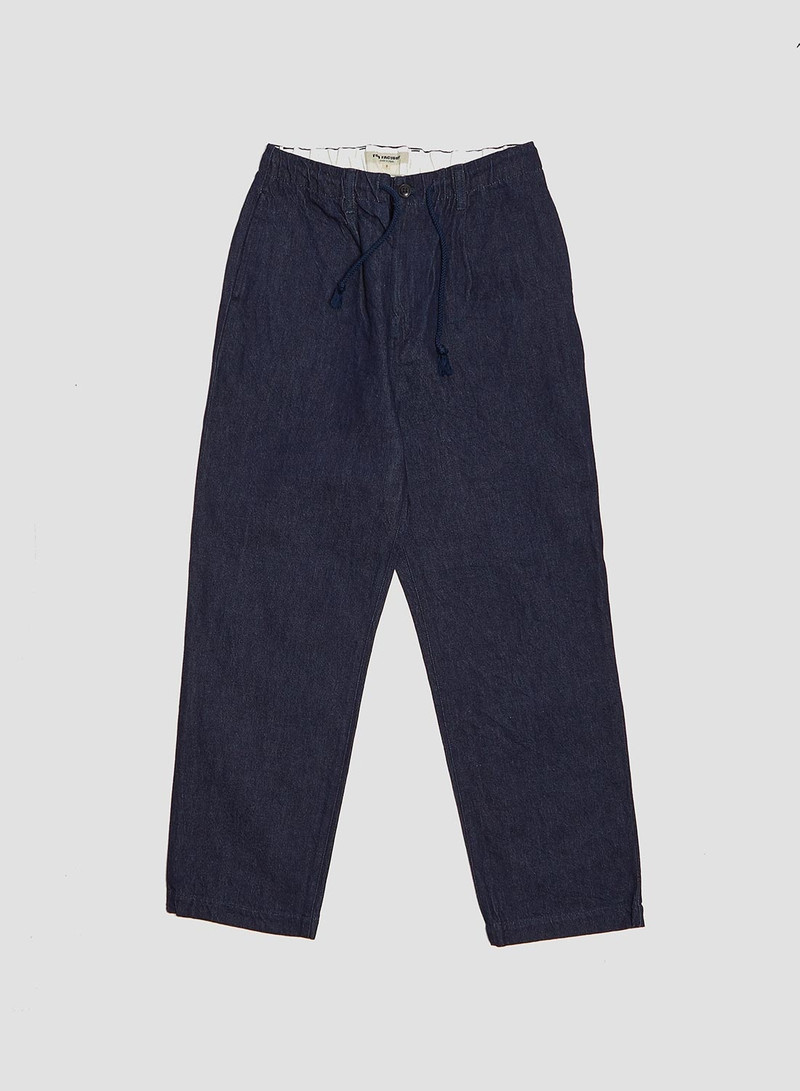 FOB Factory Denim Track Pants Indigo 1