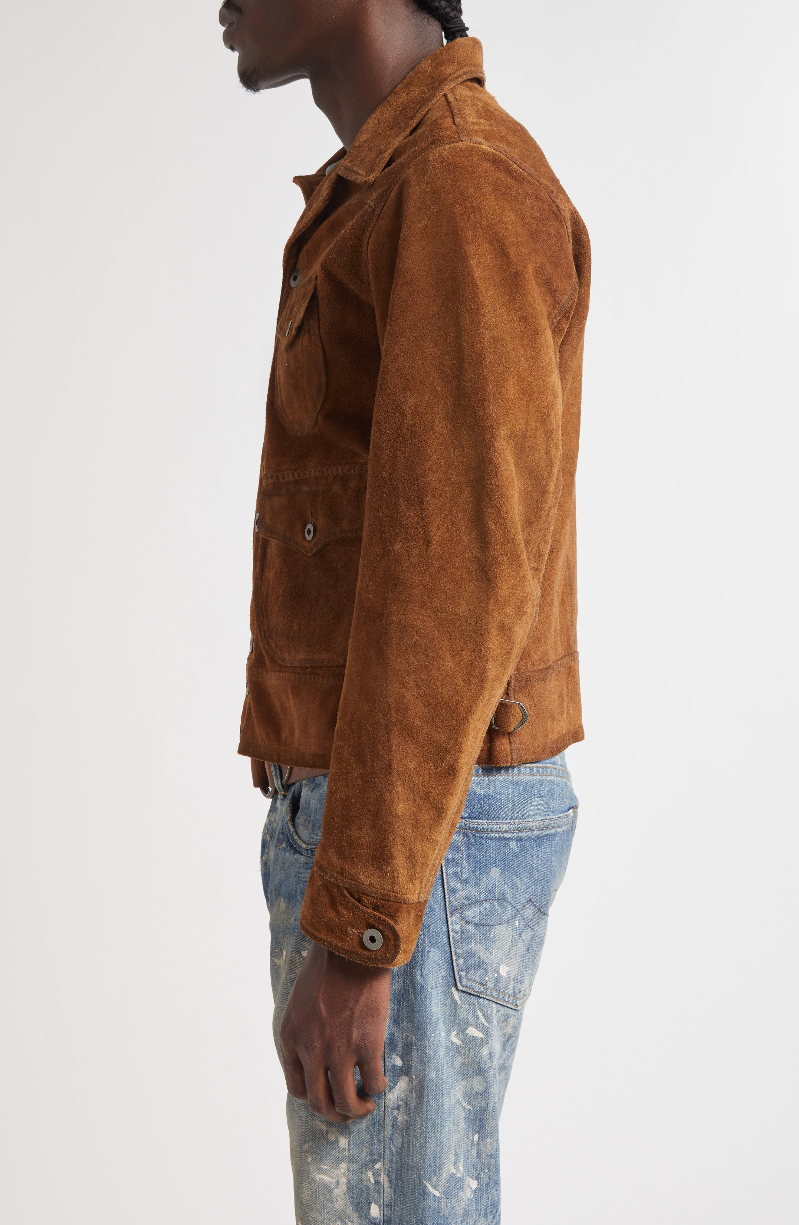 Alston Roughout Leather Jacket - 4