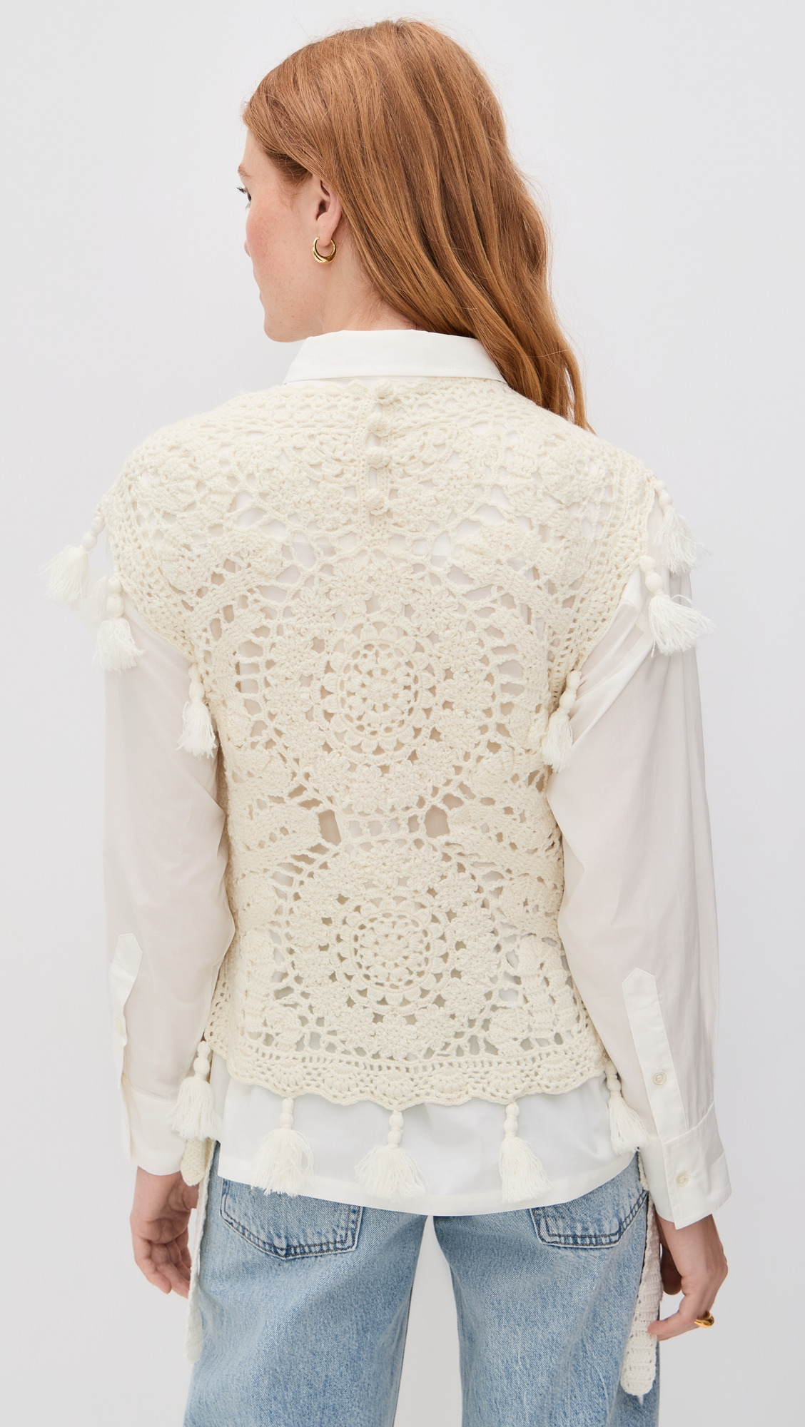 Nara Crochet Combo Shirt - 2
