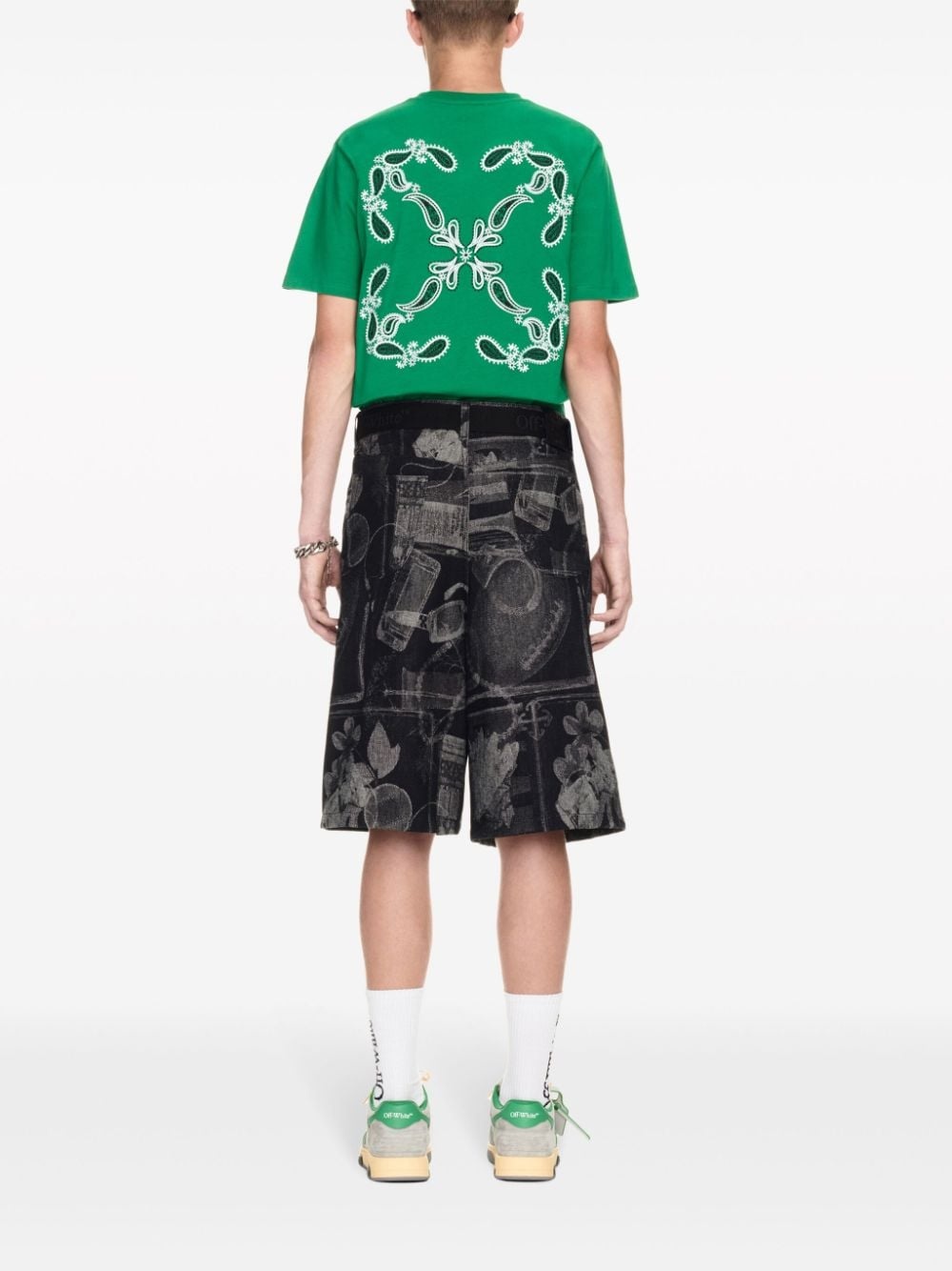 Bandana Arrow cotton T-shirt - 4
