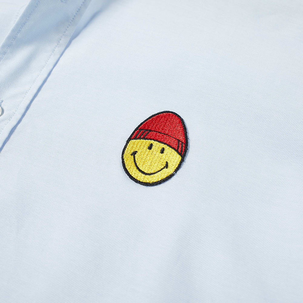 AMI Smiley Button Down Oxford Shirt - 2