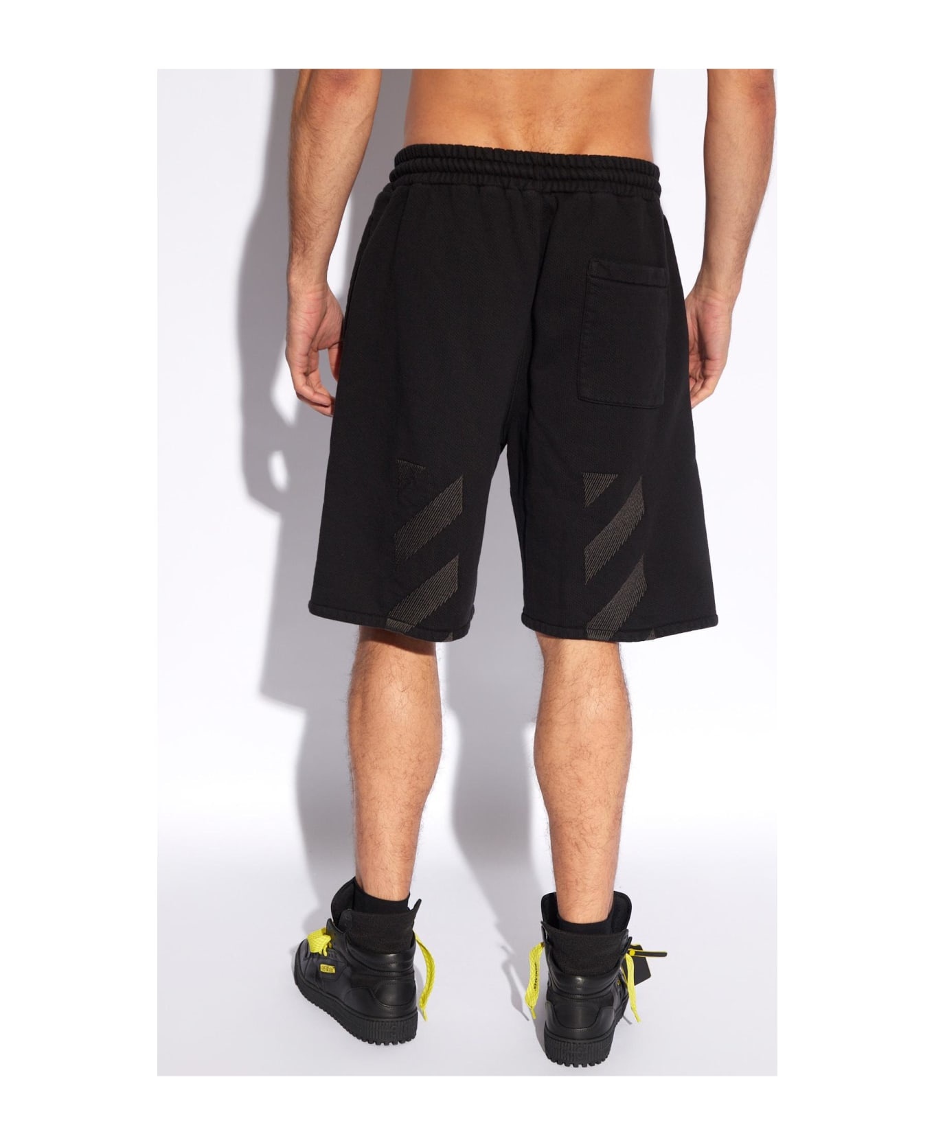 Off-white Cotton Shorts - 2