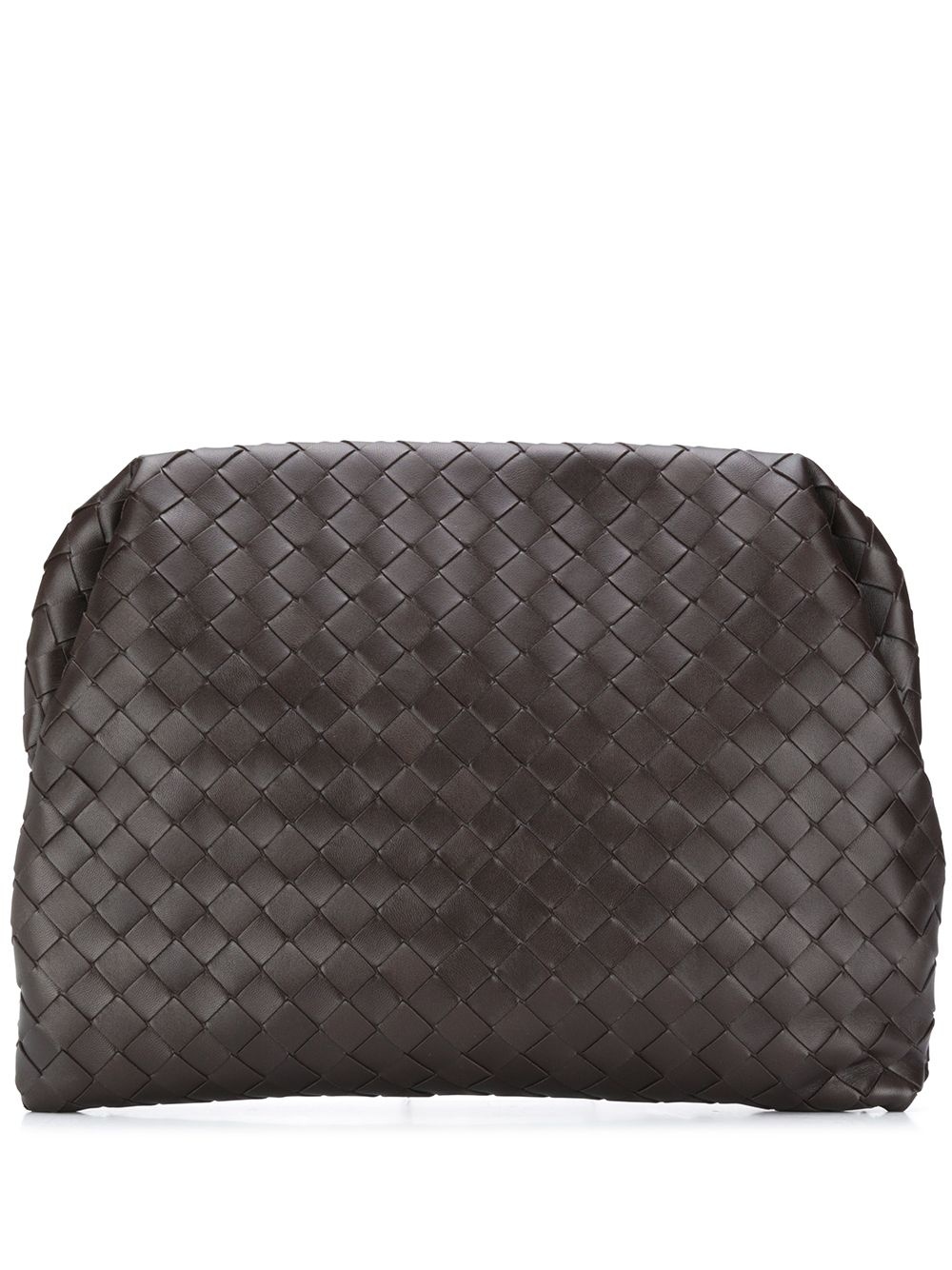 Intrecciato weave clutch - 1