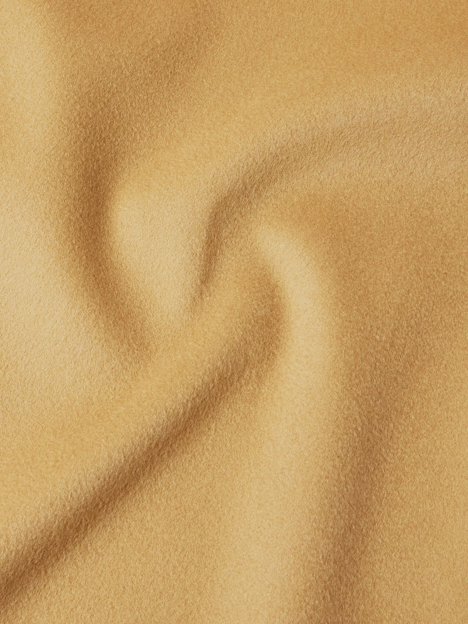 Brushed Wool-Felt Coat Camel - 6