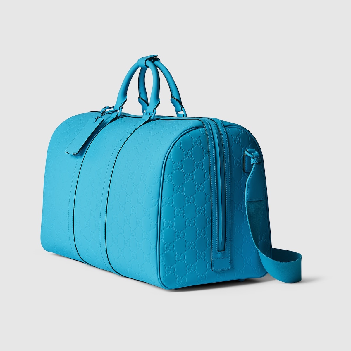 GG rubber-effect large duffle bag - 2