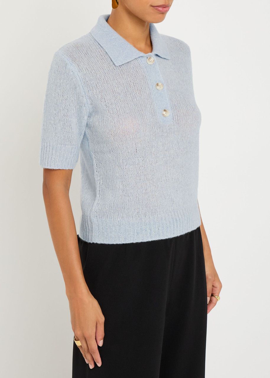 Lisa Yang Masy Cashmere and Silk-blend top - 2