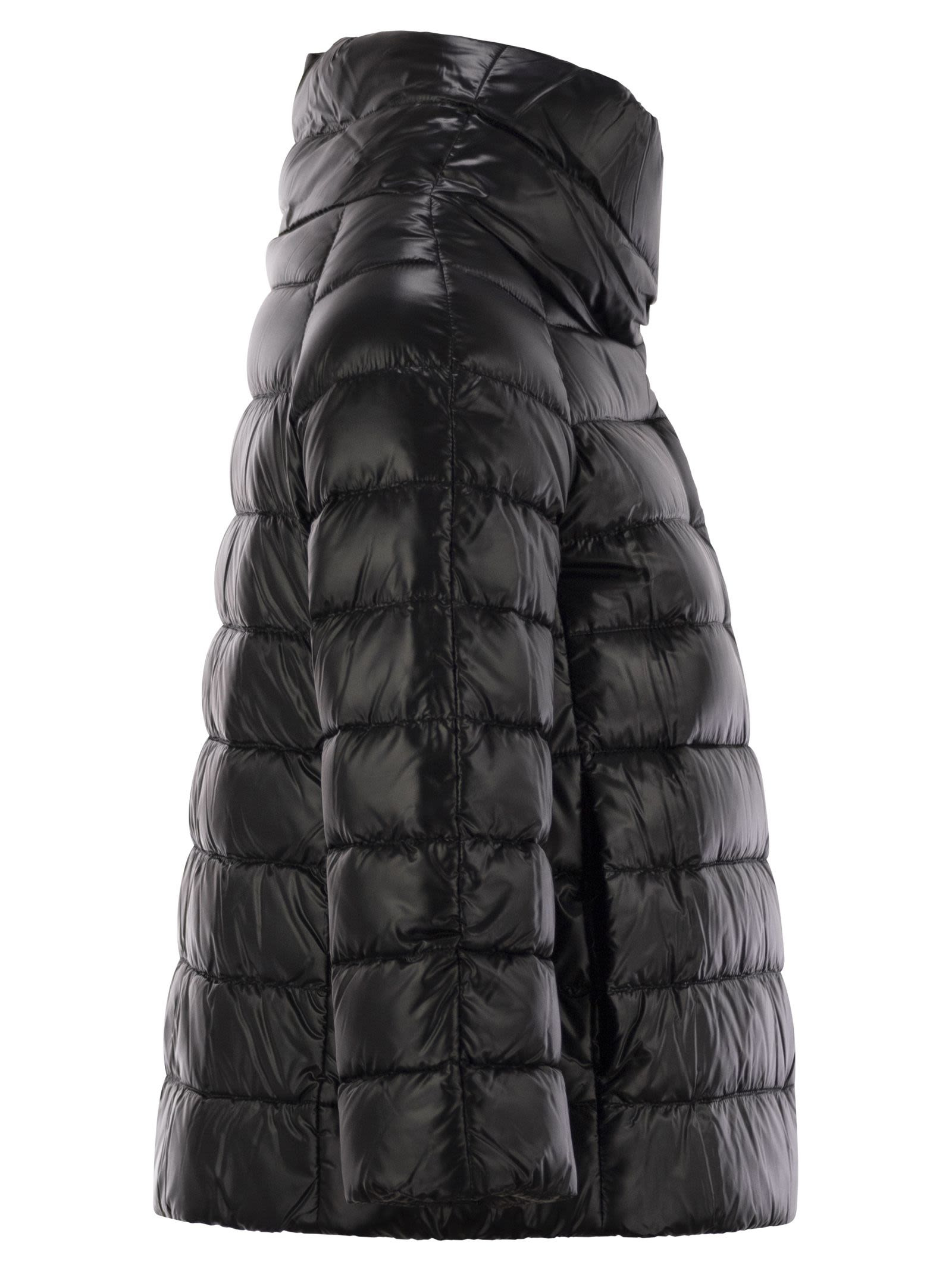 Herno Women Mini Cape With Jewelled Sleeves - 3