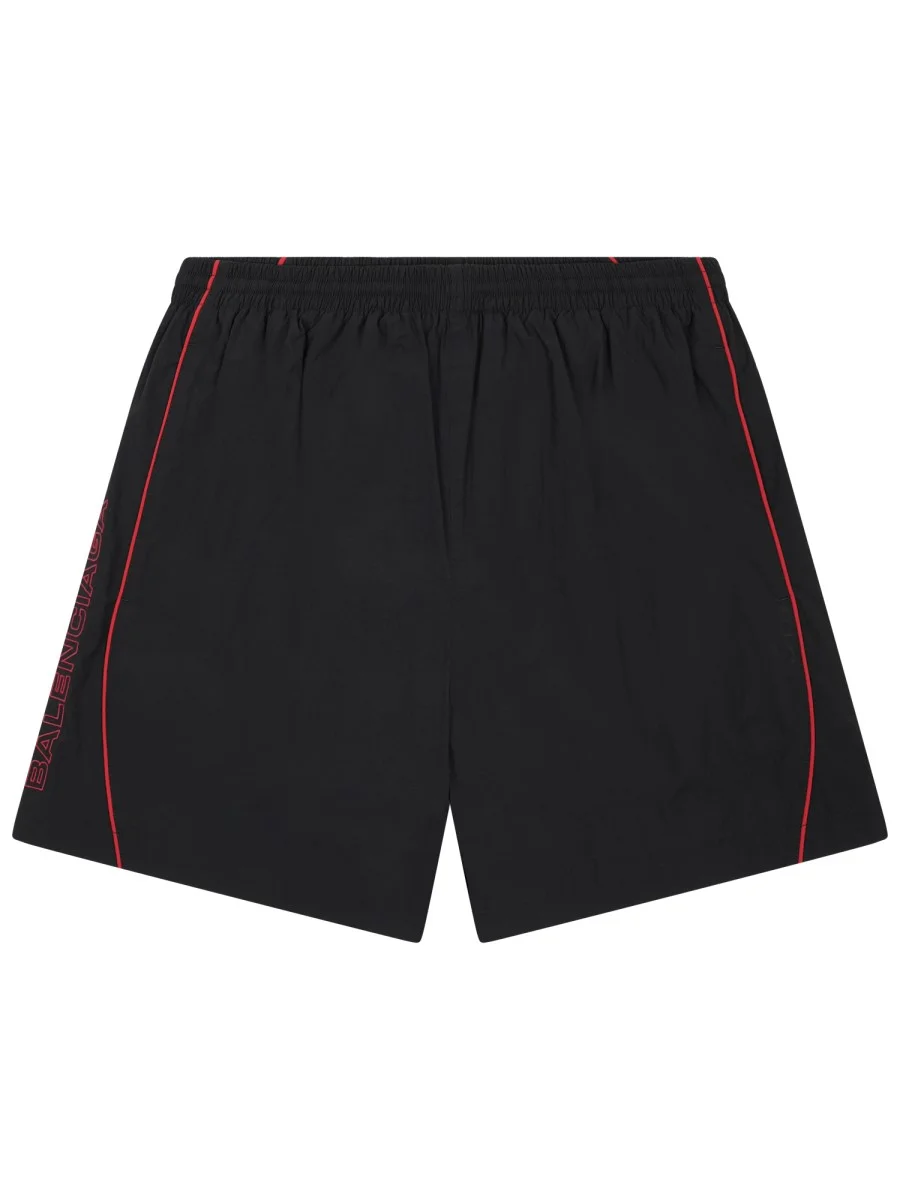 SPORTS SHORTS WITH EMBROIDERY - 1