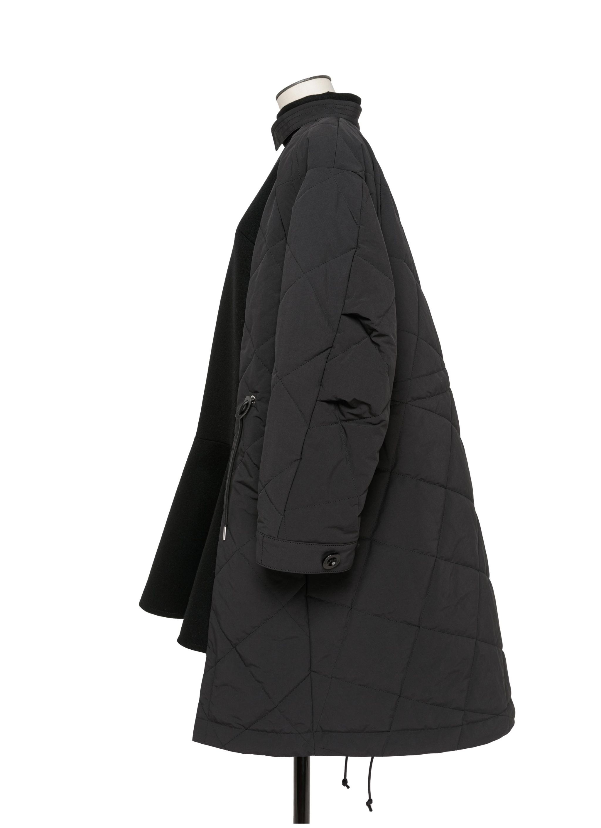 Wool Melton Mix Coat - 2