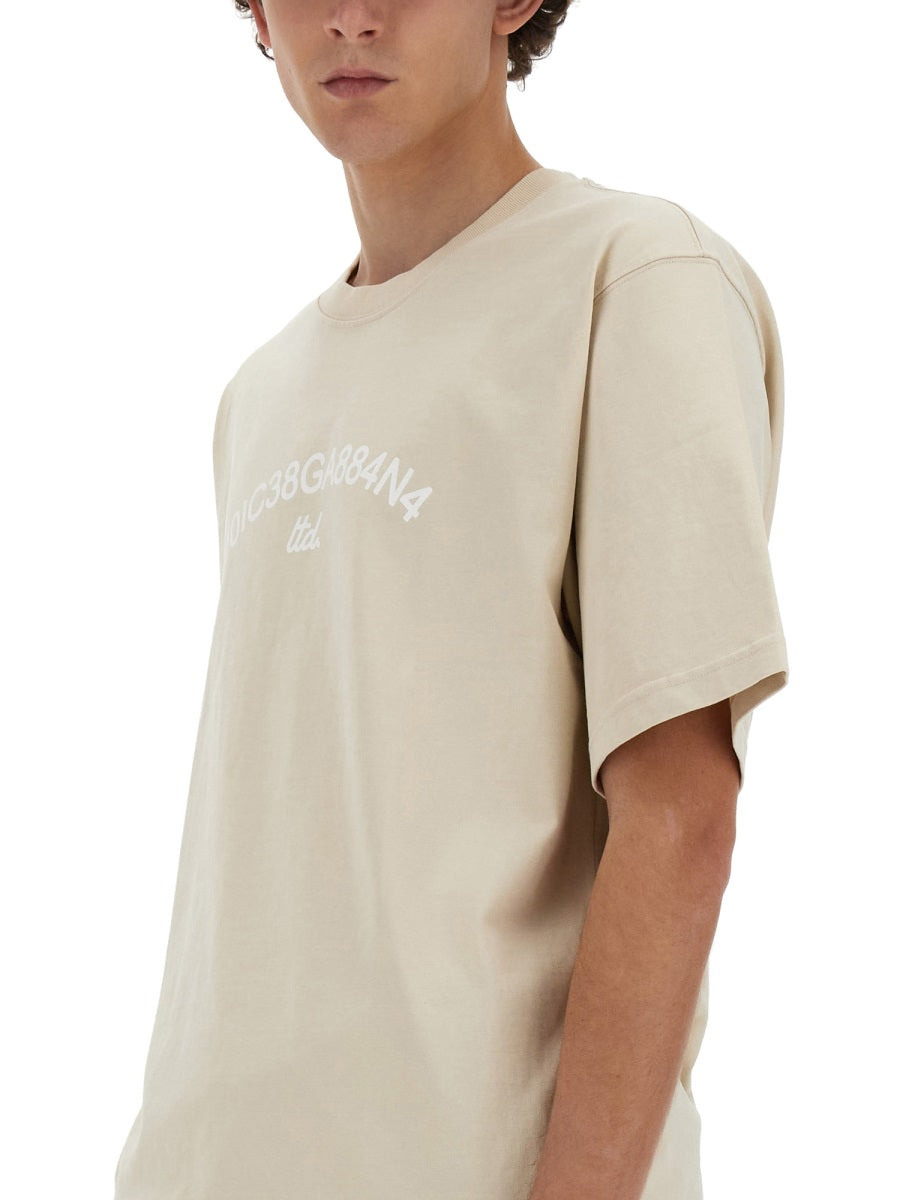 Dolce & Gabbana Men T-Shirt With Logo - 4