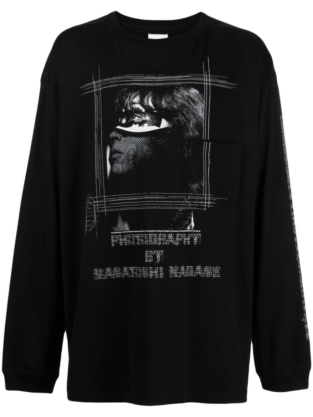 x Masatoshi Nagase photograph-print sweatshirt - 1