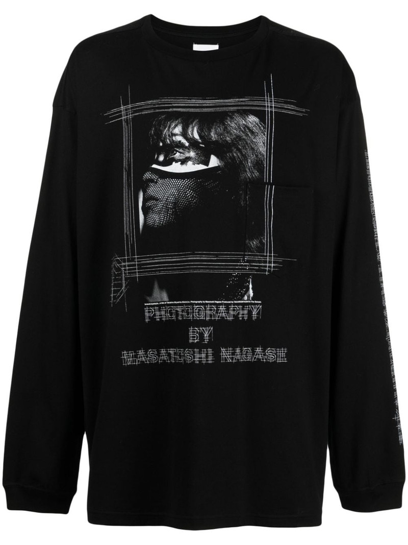 x Masatoshi Nagase photograph-print sweatshirt 1