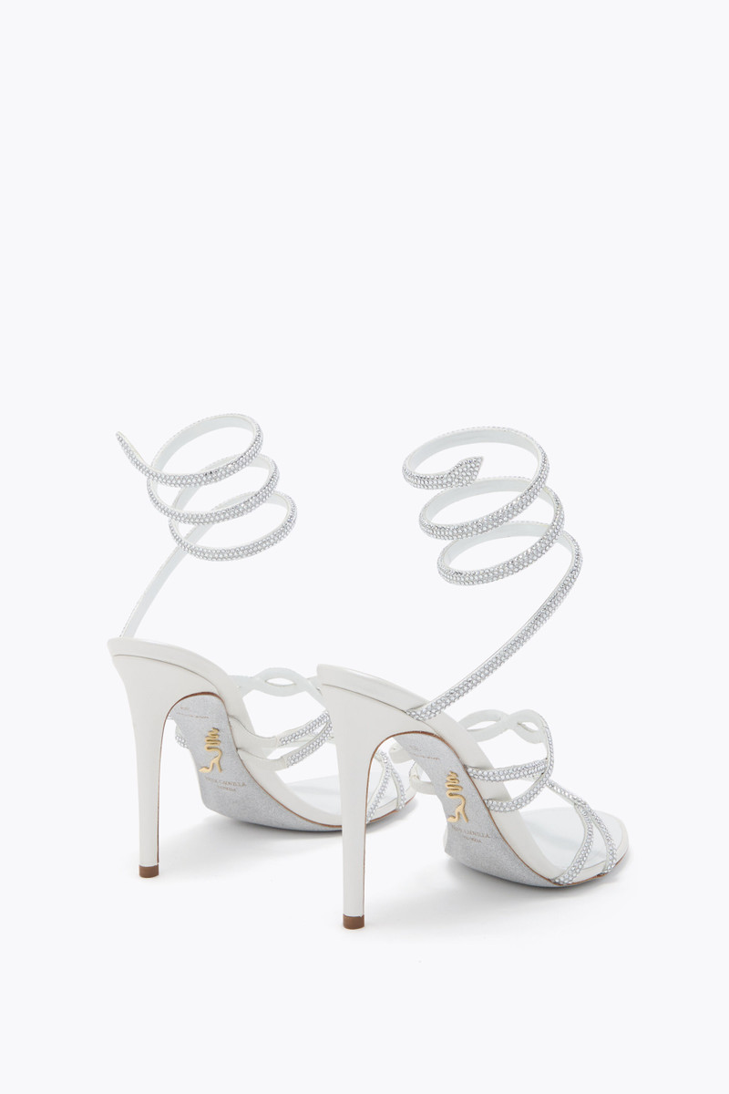 RENE CAOVILLA BRAID CLEO IVORY SANDAL 105 outlook