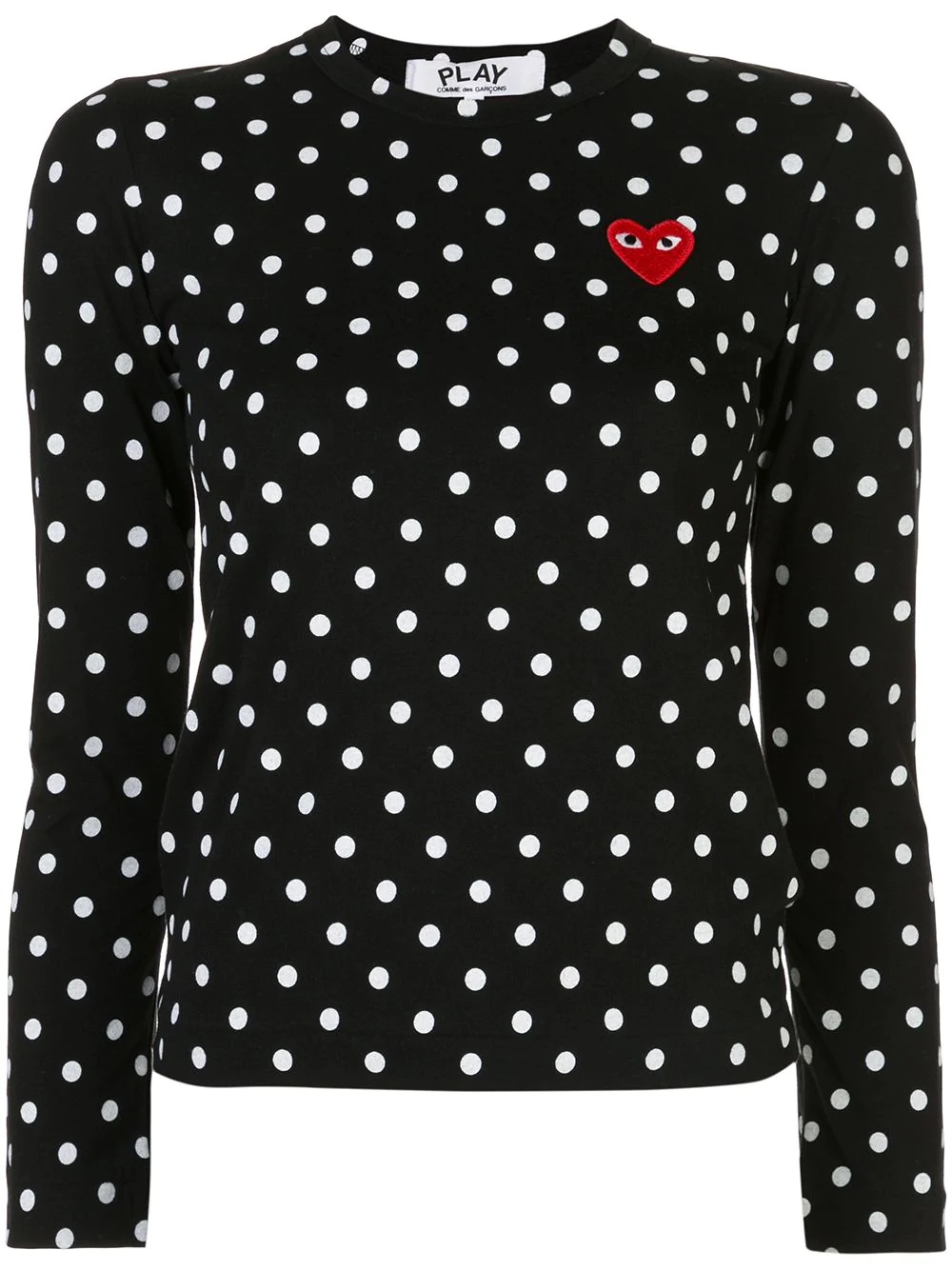 polka dot T-shirt - 1